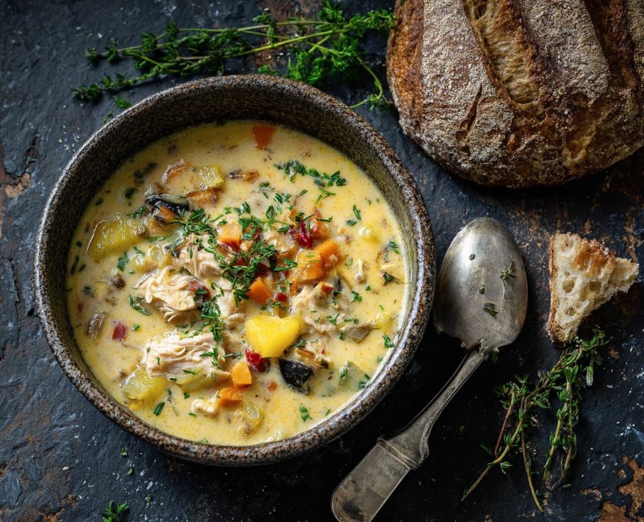 Smoked Mackerel Chowder