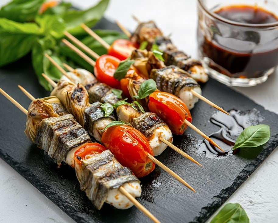 Anchovy Antipasto Bites