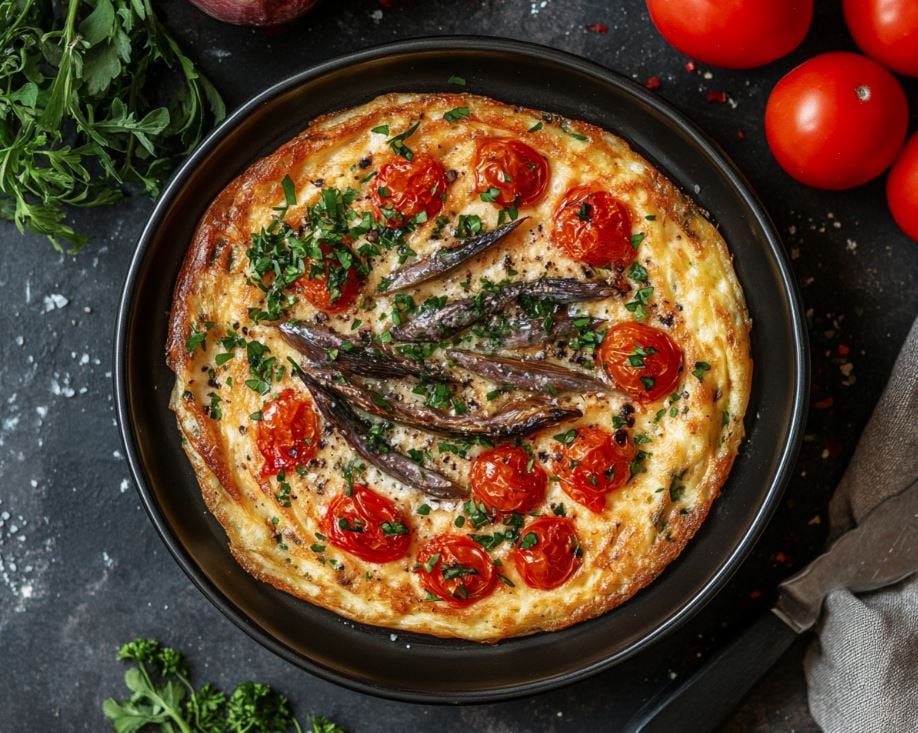 Anchovy Omelette