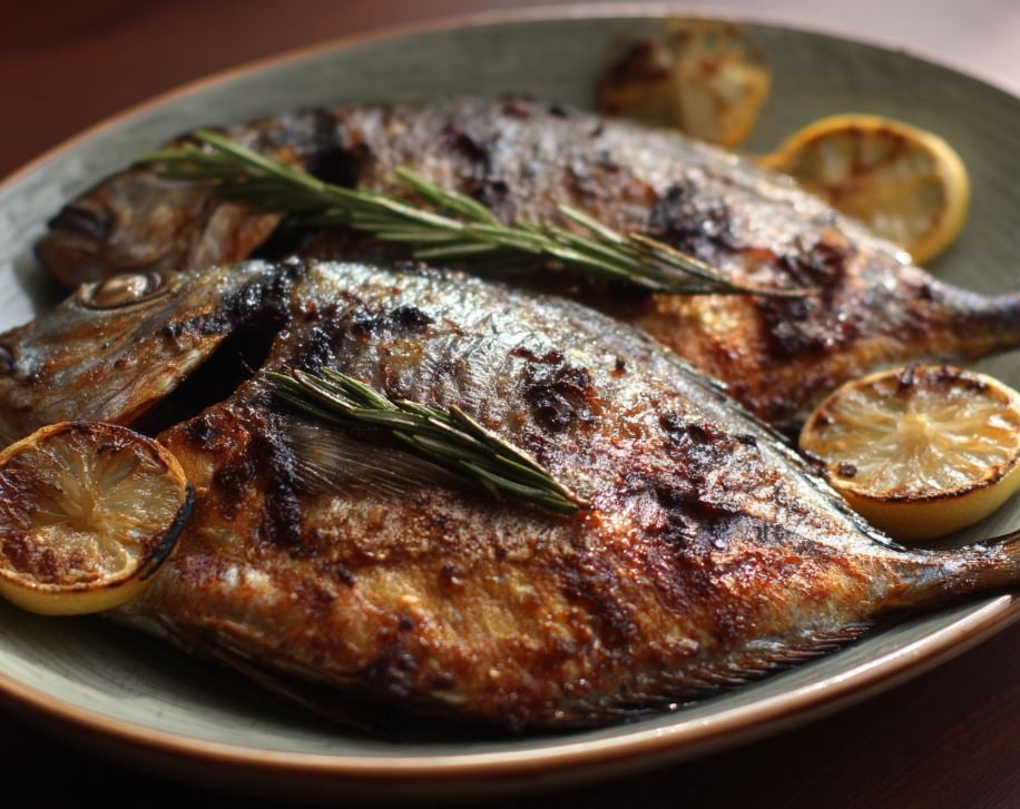 Baked Pompano