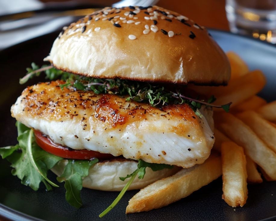 Barramundi Burger