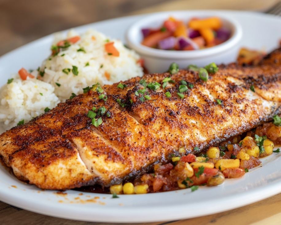 Cajun Blackened Catfish