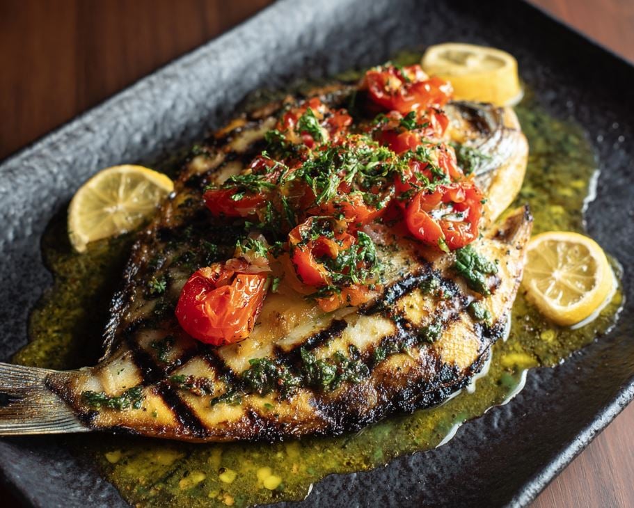 Grilled Pompano