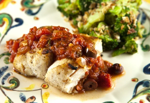 Grouper Puttanesca
