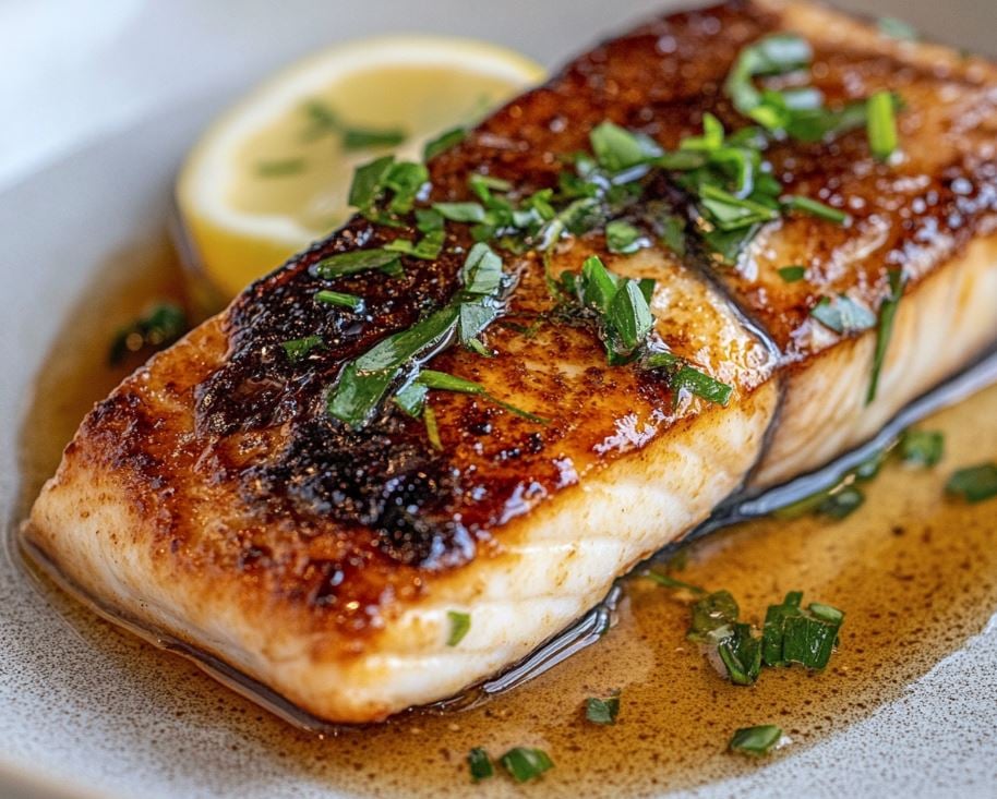 Miso Glazed Barramundi