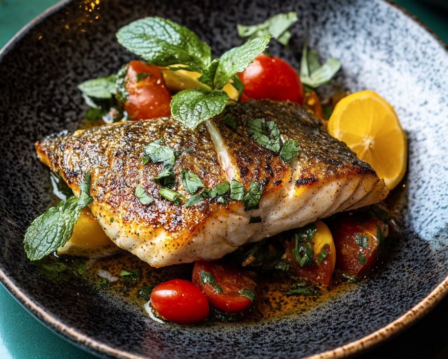 Moroccan Style Barramundi