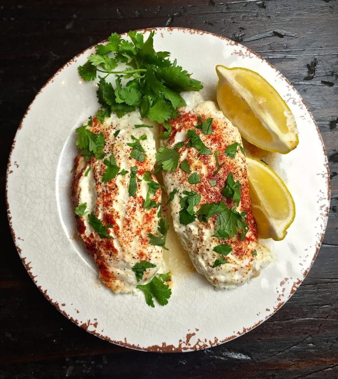 Oven-Baked Parmesan Grouper Fillet