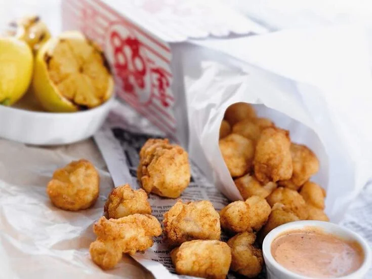 Popcorn Grouper Nuggets