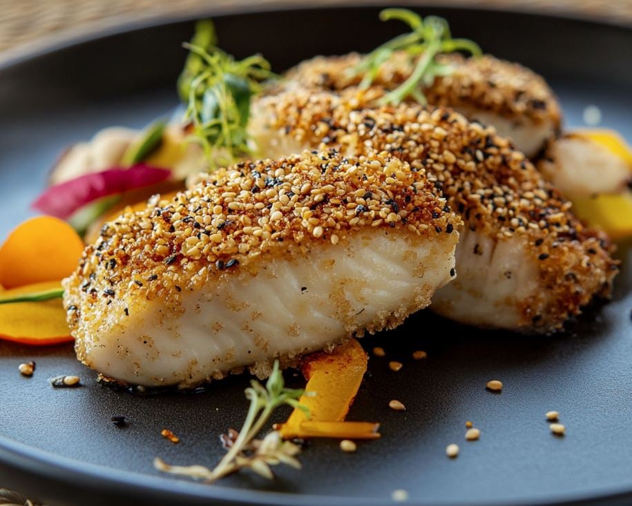 Sesame Crusted Whiting