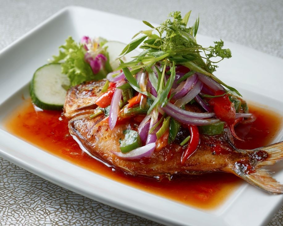 Sweet and Sour Pompano