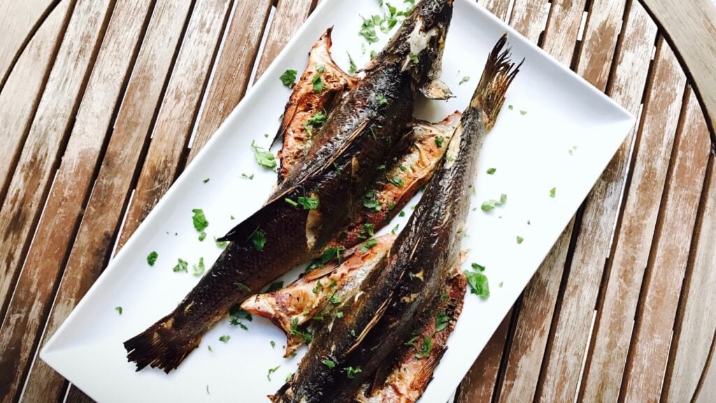 Tequila Teriyaki Roasted Branzino