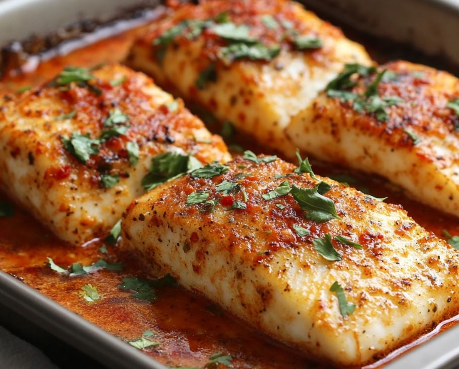 Spicy Baked Basa