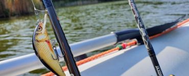 Spinning rod, reel and crankbait fishing lure