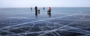ice fishing