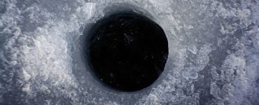 ice hole for fishing