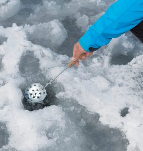 ice scoop for ice fishing
