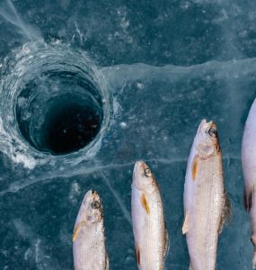 ice fishing