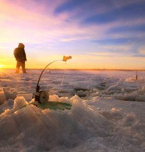 south dakota ice fishing lakes