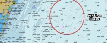 20 fathom fingers gps coordinates