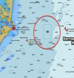 barnegat light reef gps coordinates