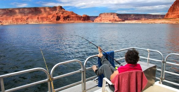 fishing lake powell