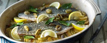 kosher cooked striped bass