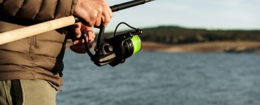 a fisherman fishing for guadalupe bass