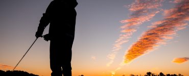 fisherman angling for shoal bass
