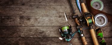 two different types of fishing rods