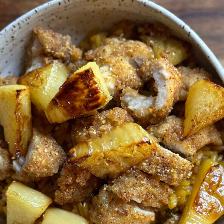 Image for Fried Black Drum Island Bowl