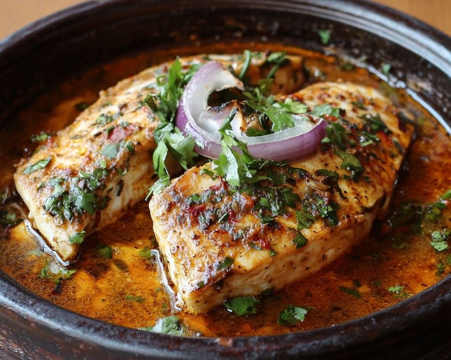 Slow-Roasted Swordfish Birria